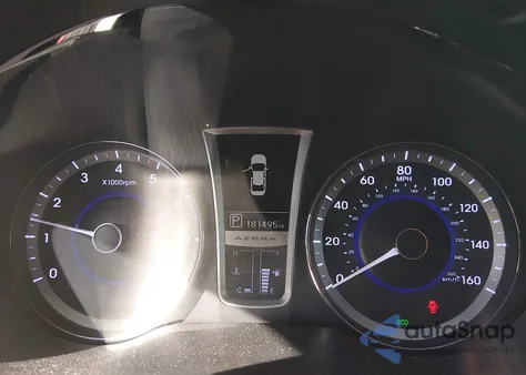 2013 Hyundai Azera из США, поврежденный, VIN KMHFH4JG2DA246601